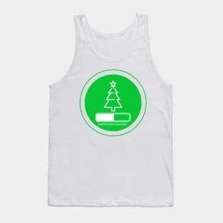 Loading... Christmas Tree xmas Festive Holiday Costume Green Secret Santa Gift Artwork Tank Top